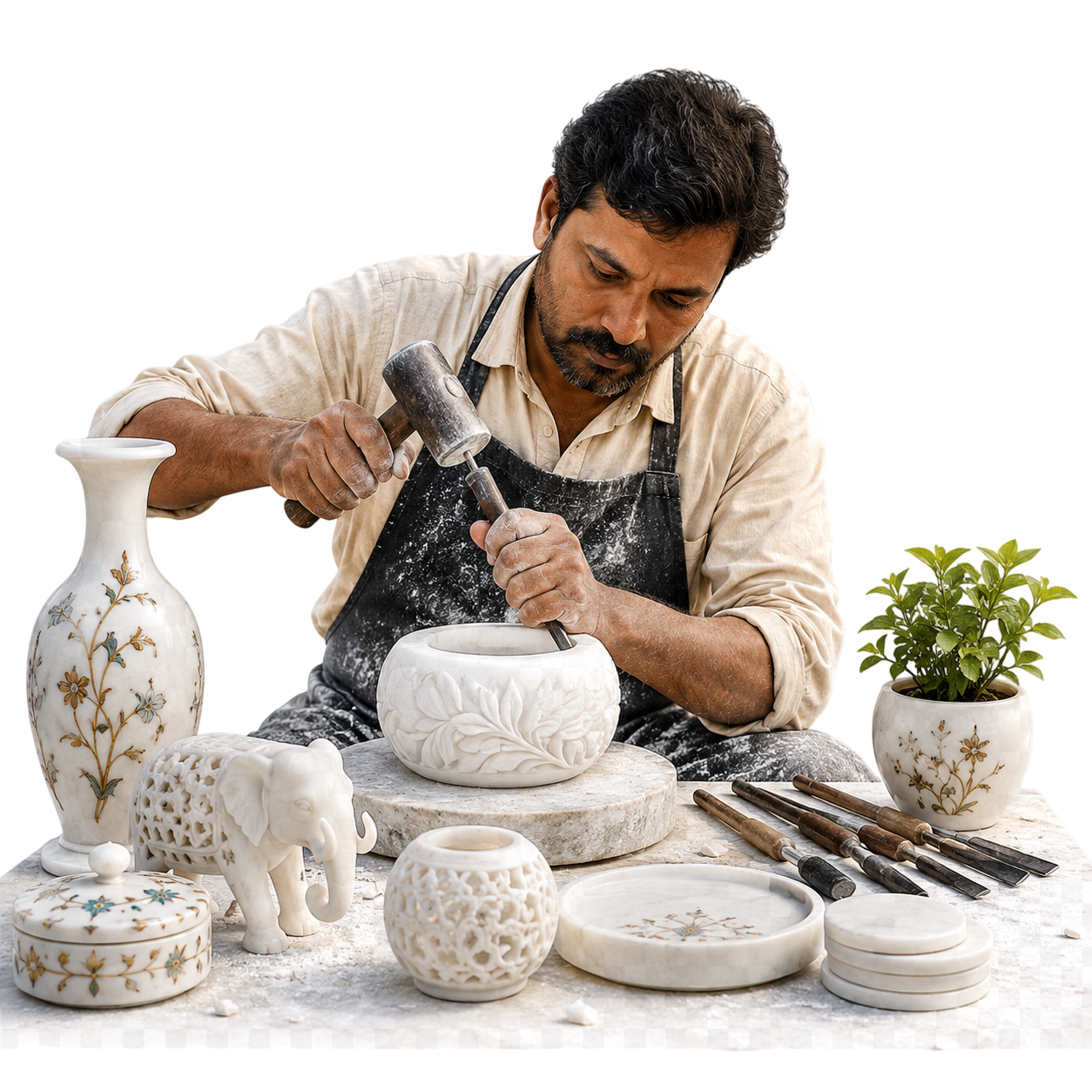 Sudha Kalash Global Marble Craftsmanship